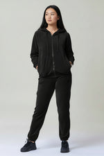 Trening Damă Din Catifea De Bumbac – Set Confortabil Cu Bluză Și Pantaloni