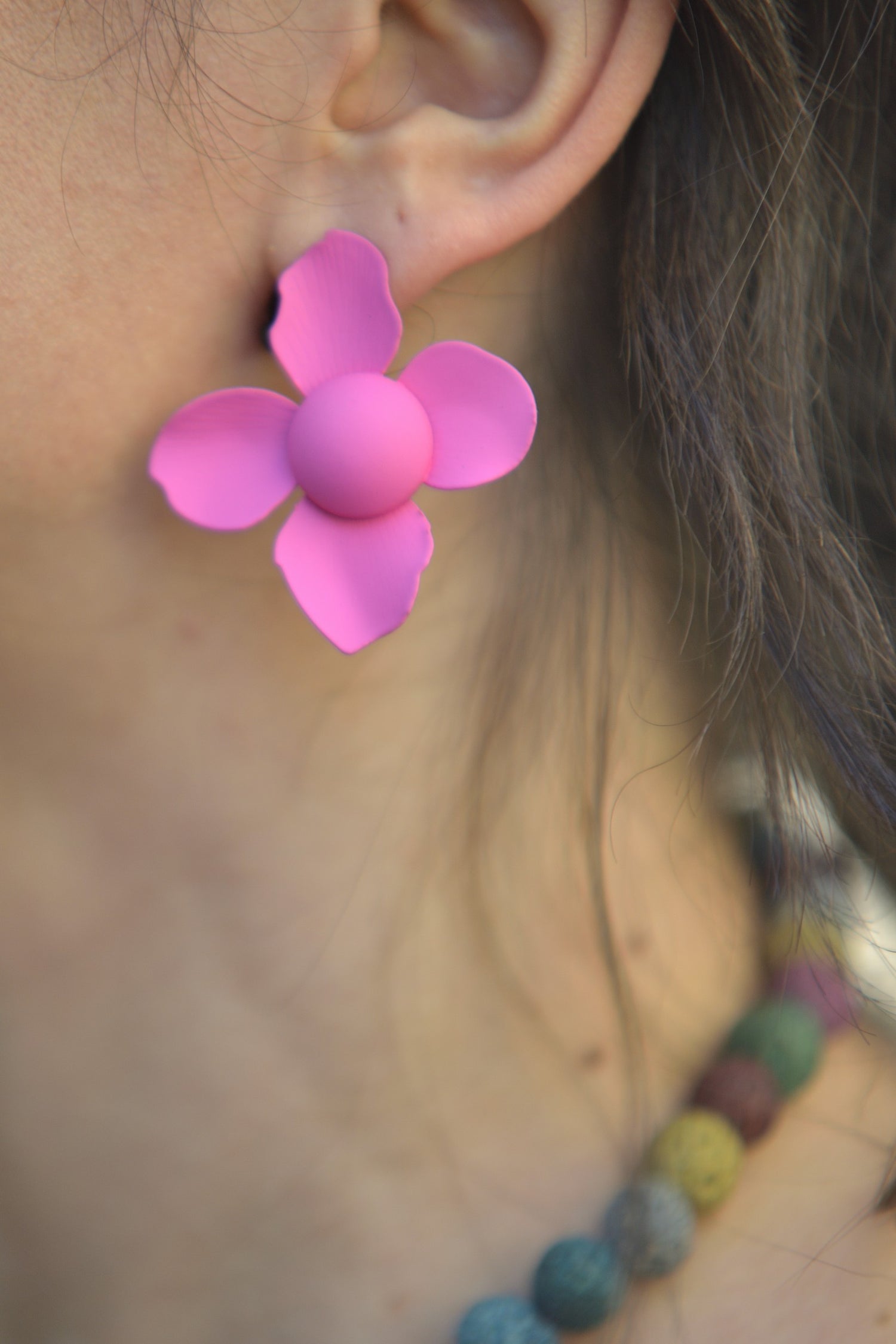 Cercei Floare cu Petale