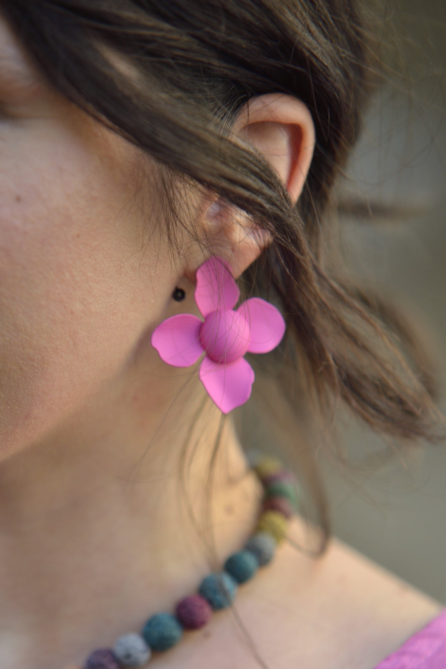 Cercei Floare cu Petale