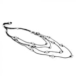 Colier Cu Bile Multiple Reglabil Din Aluminiu – Vestopazzo Handmade