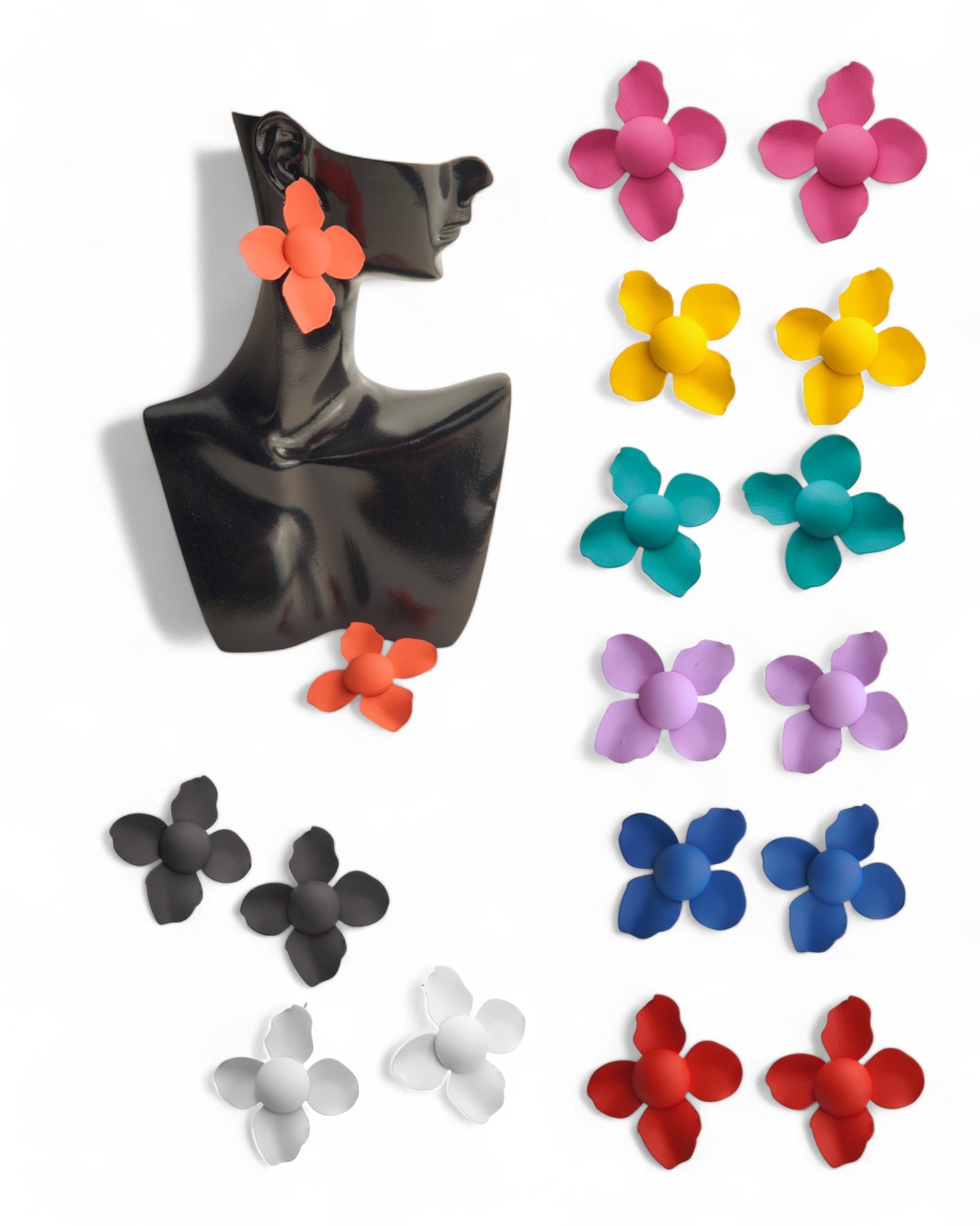 Cercei Floare cu Petale