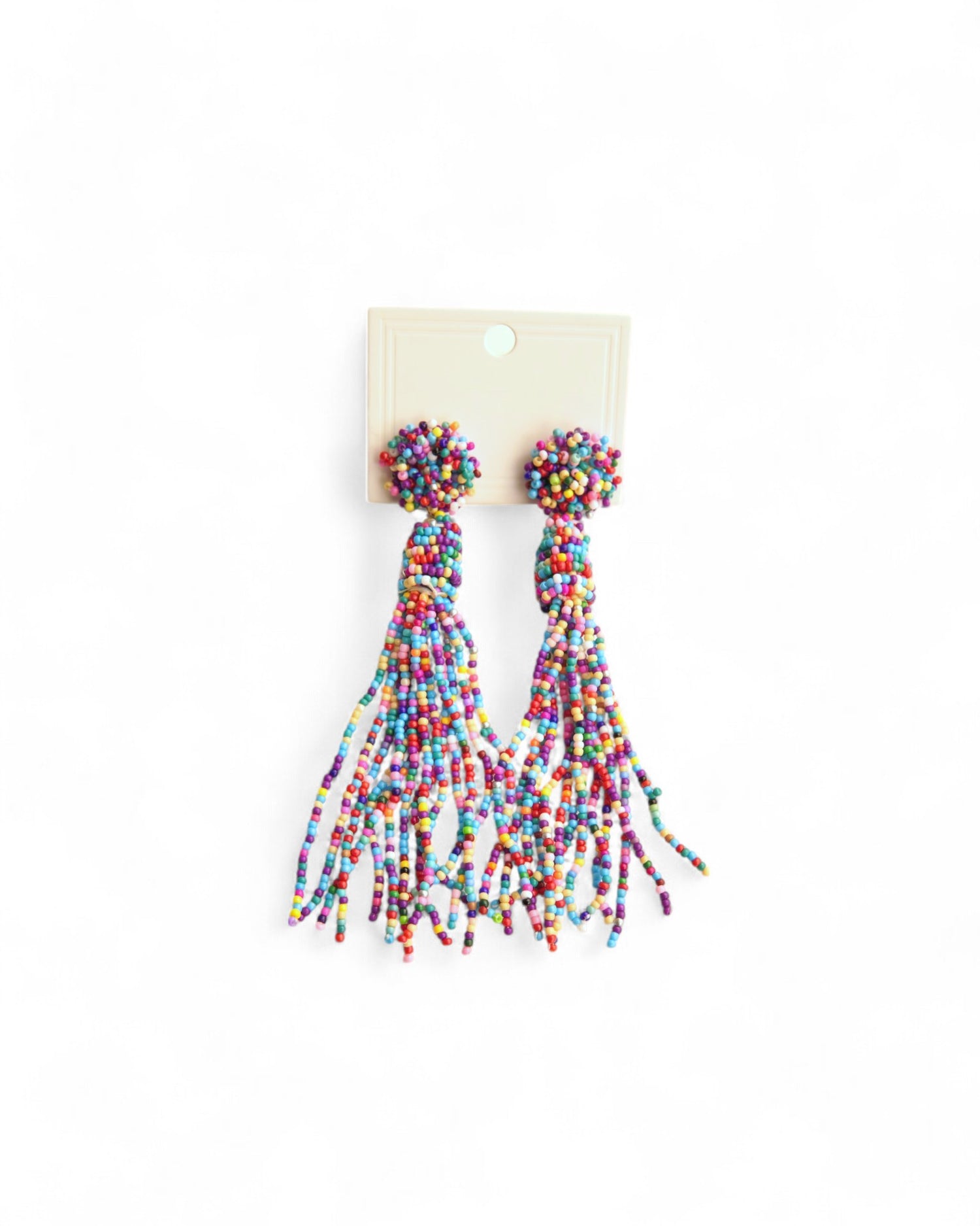 Cercei Ciucuri din Mărgeluțe