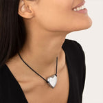 Colier Vestopazzo Din Aluminiu – Inimă Bombată