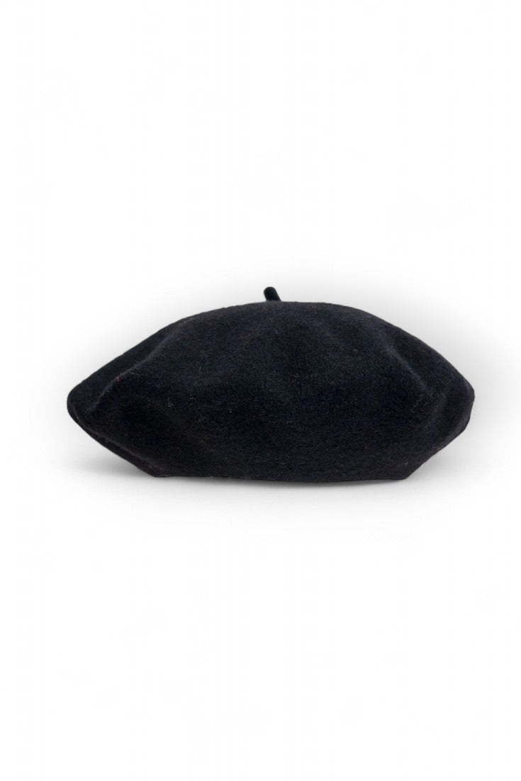 Beretă Tricotată Din Lână Cu Pompon