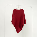 Capă Poncho Tricotată cu 30% Lână