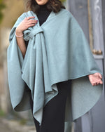 Poncho Tip Capă cu Prindere Fundă