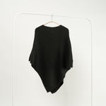 Capă Poncho Tricotată cu 30% Lână