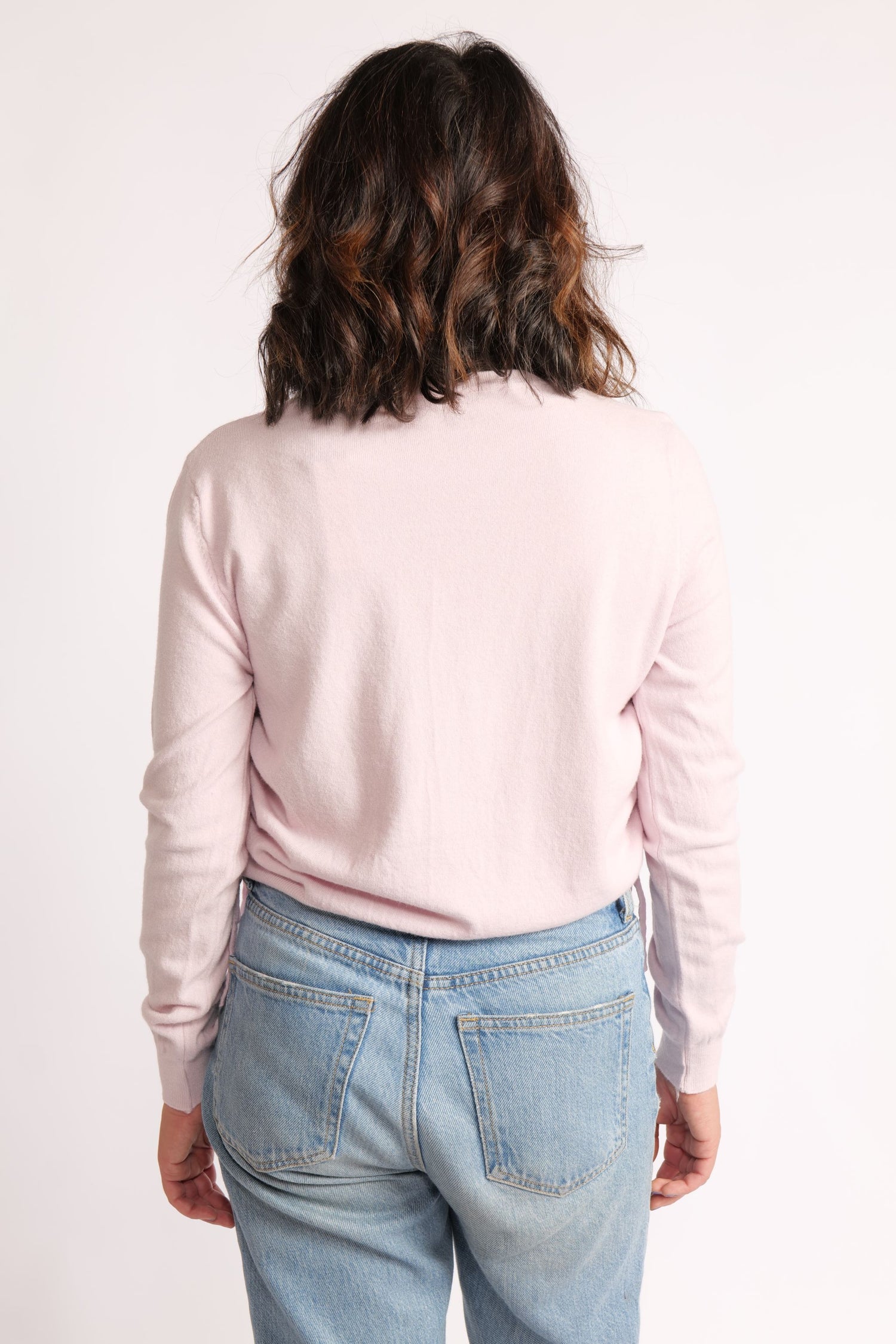 Cardigan Scurt Din Tricot Cu Nasturi Inimioare