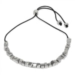 Colier Scurt Cu Cuburi Reglabile Din Aluminiu – Vestopazzo Handmade