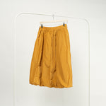 Fustă Midi Structurată Din Tafta Tip Balon