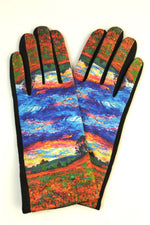 Mănuși cu picturi celebre