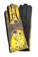 Mănuși cu picturi celebre