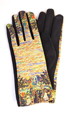 Mănuși cu picturi celebre