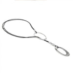 Colier Cu Pandantive Ovale Din Aluminiu – Vestopazzo Handmade