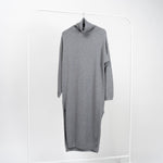 Rochie Midi Tip Pulover Cu Guler Înalt