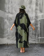 Rochie fluida anchior vedere ansamblu look boem casual vara, All Above Boutique