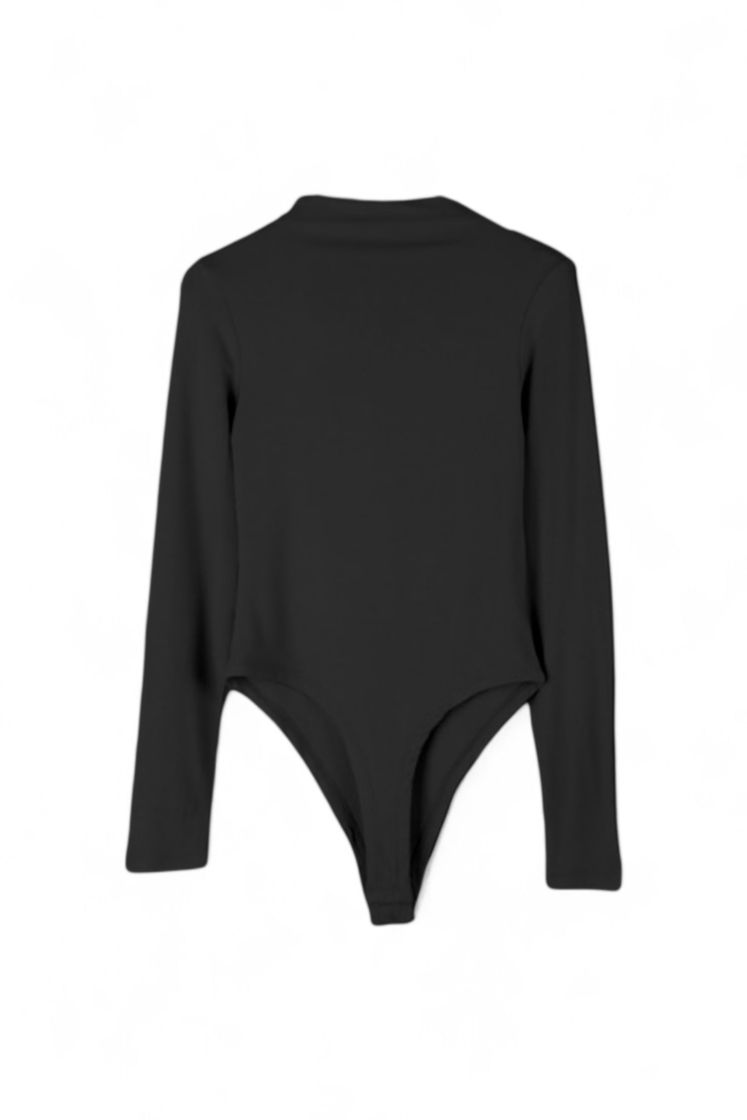 Body negru din viscoză, purtat cu fustă verde, evidențiind designul elegant și materialul moale.