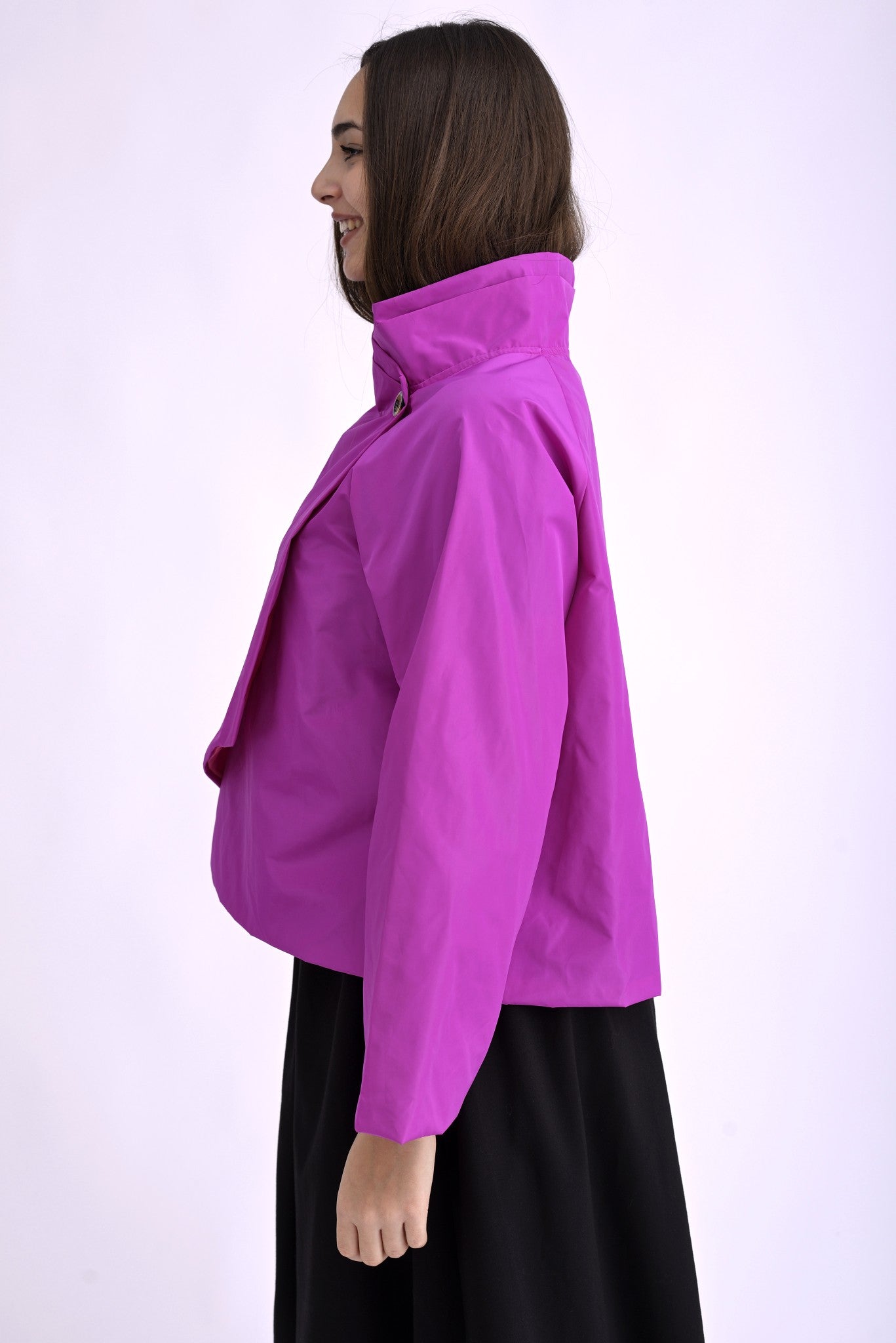 Jachetă Asimetrică Structurata din Tafta