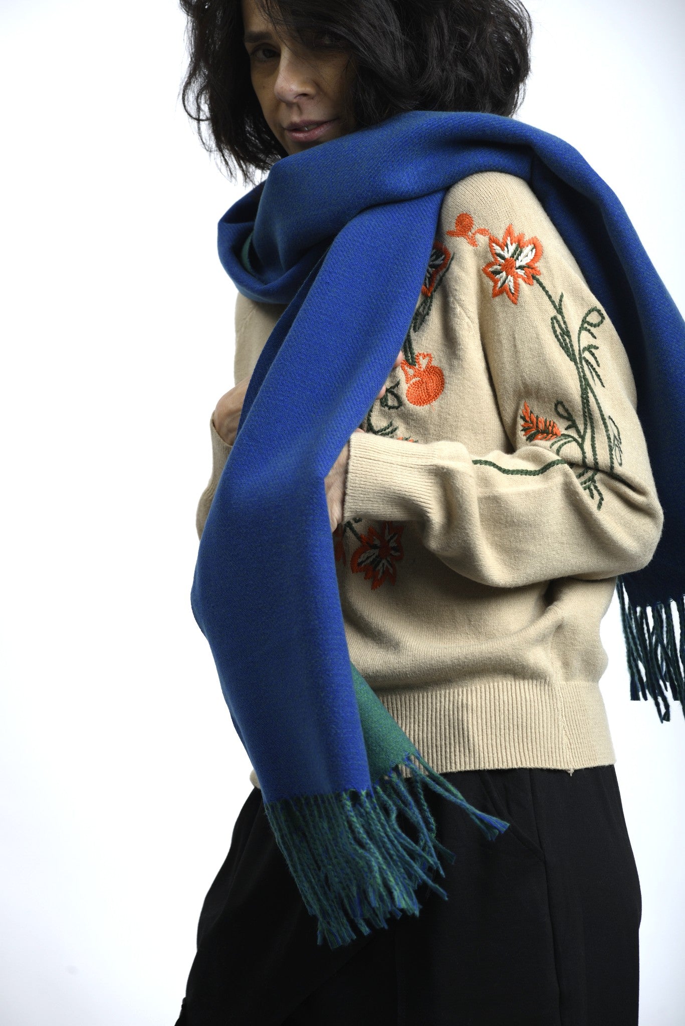 Fular Cashmere  - 100% Moale și Elegant