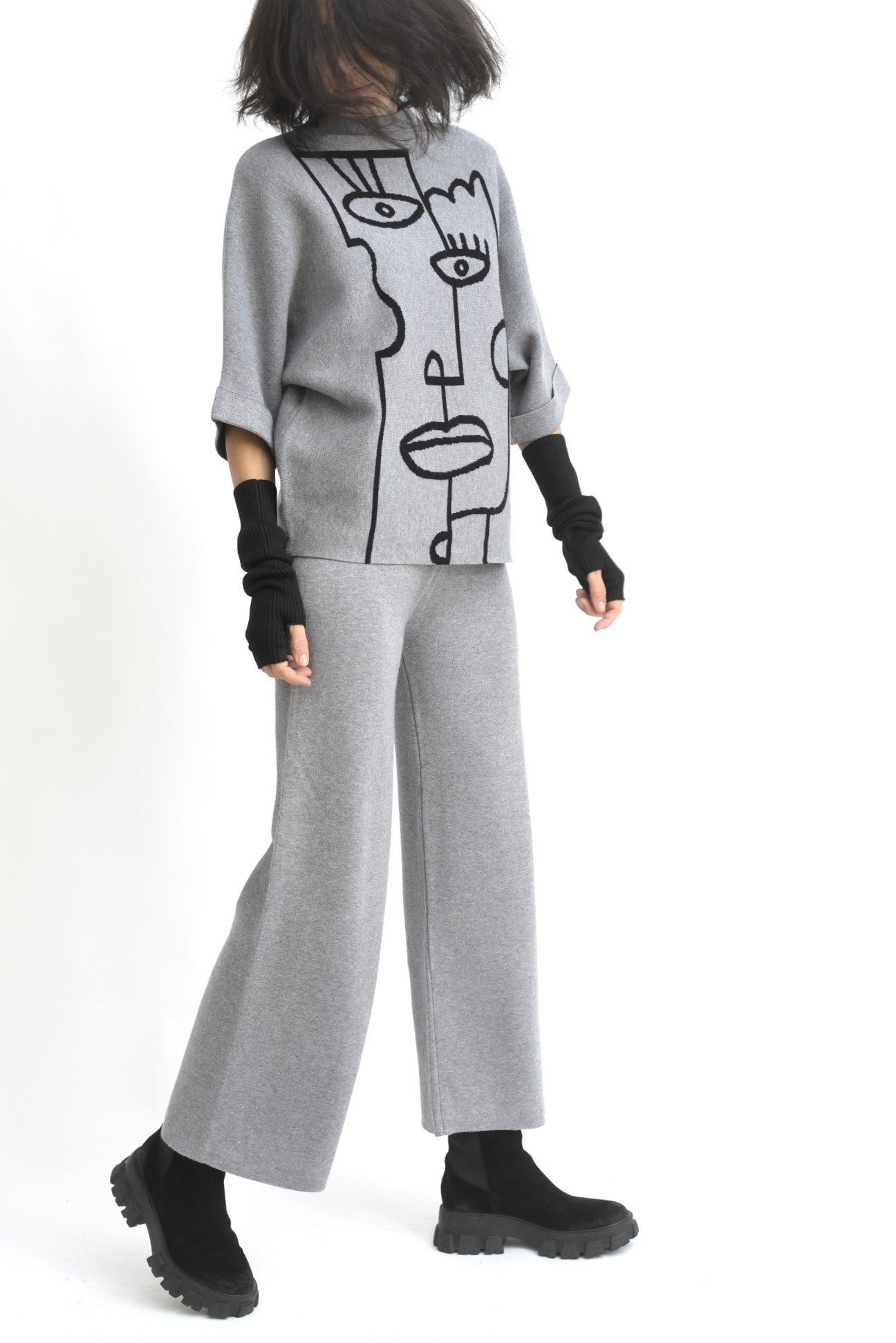 Etichetă de compoziție pentru compleu bej, cu fibre din vâscoză, modal, poliamidă, poliester și elastan