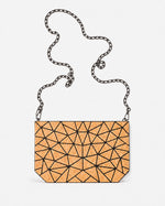 Geantă crossbody din plută, detaliu