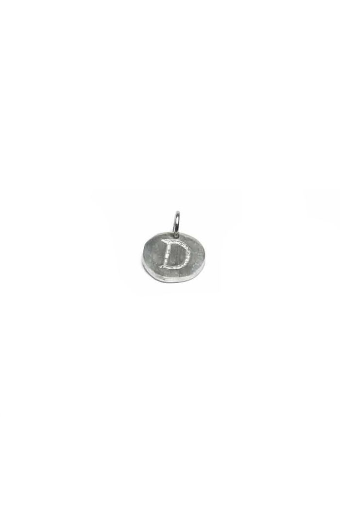Pandant Handmade din Aluminiu Reciclat, Personalizat cu Literă