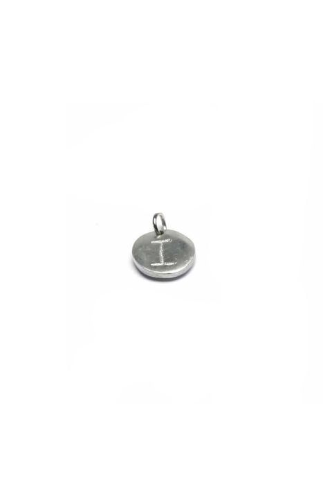 Pandant Handmade din Aluminiu Reciclat, Personalizat cu Literă