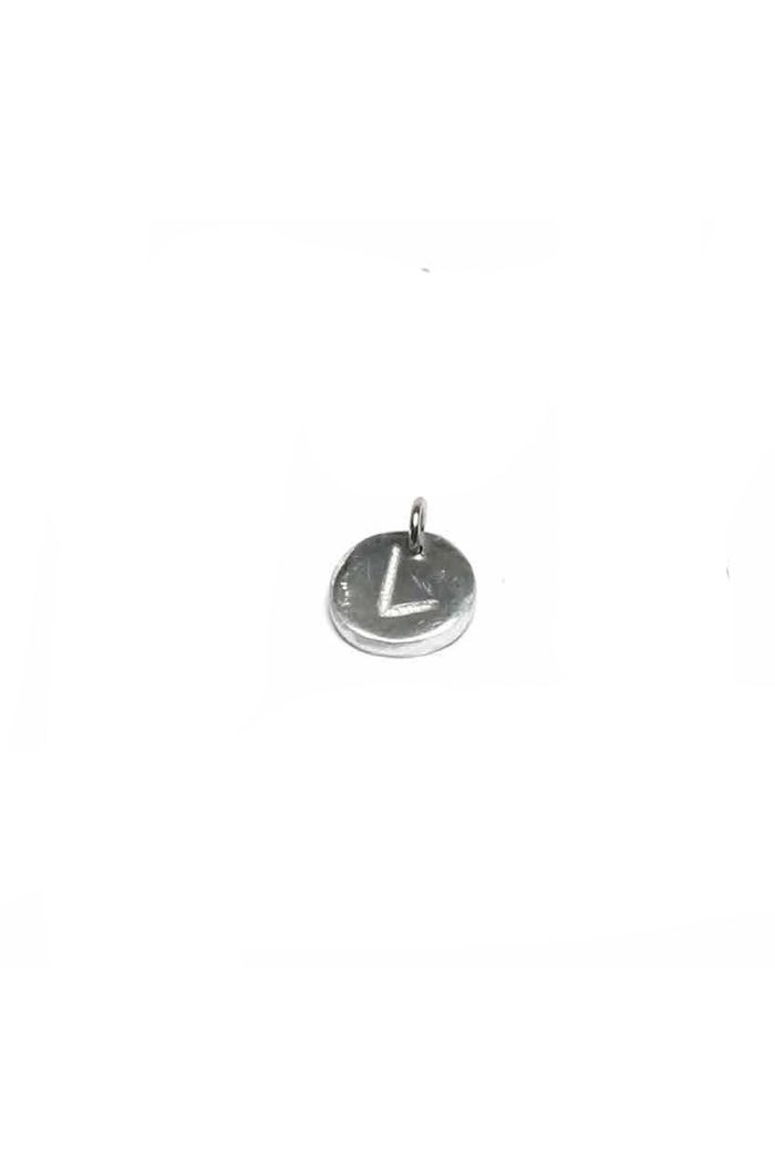 Pandant Handmade din Aluminiu Reciclat, Personalizat cu Literă