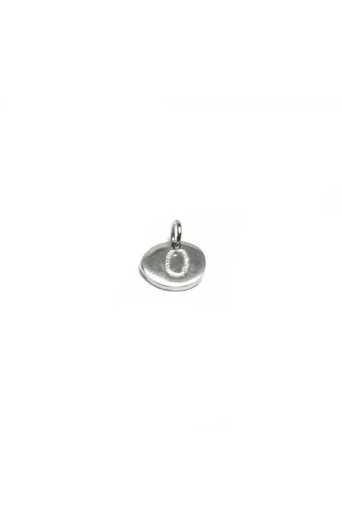 Pandant Handmade din Aluminiu Reciclat, Personalizat cu Literă