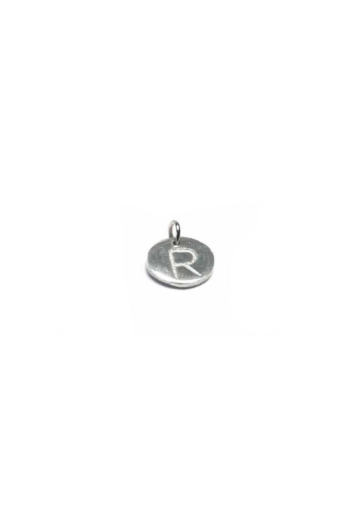 Pandant Handmade din Aluminiu Reciclat, Personalizat cu Literă