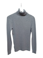 Maletă cu margini din rib, material moale și elastic, croială simplă și design clasic.