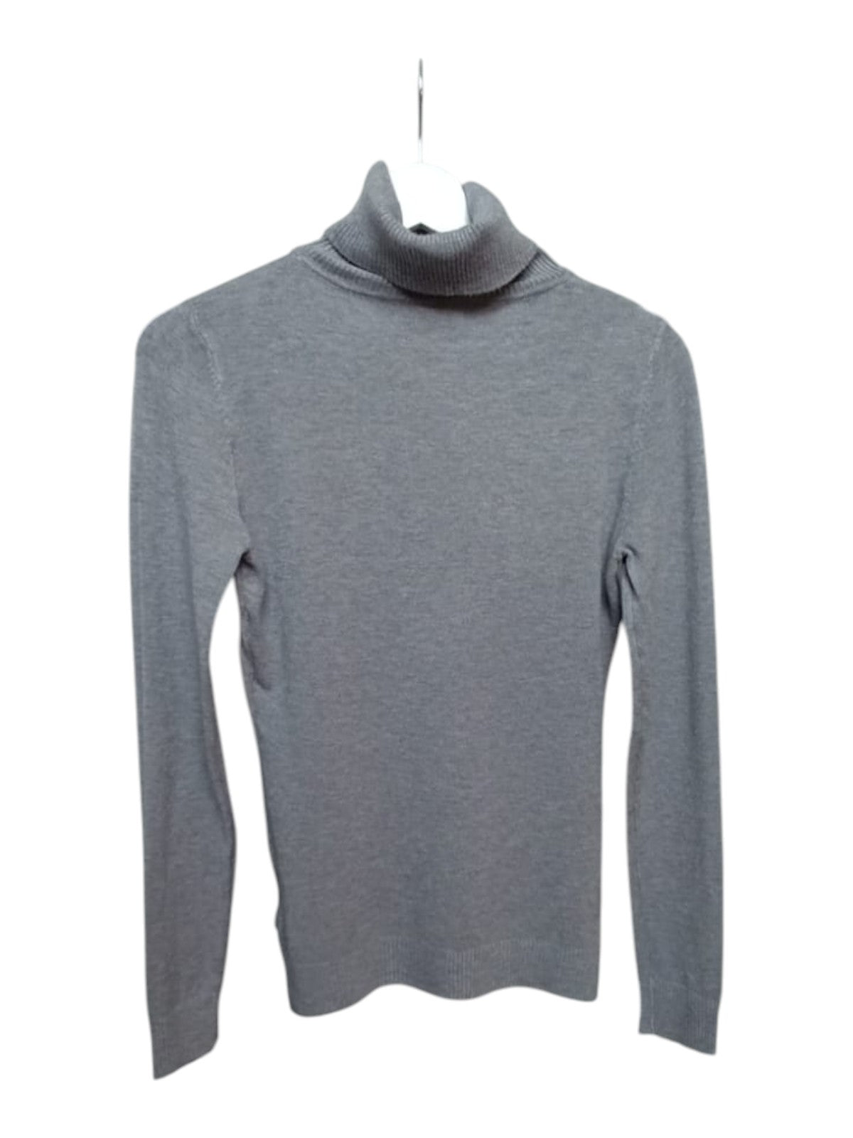 Maletă cu margini din rib, material moale și elastic, croială simplă și design clasic.