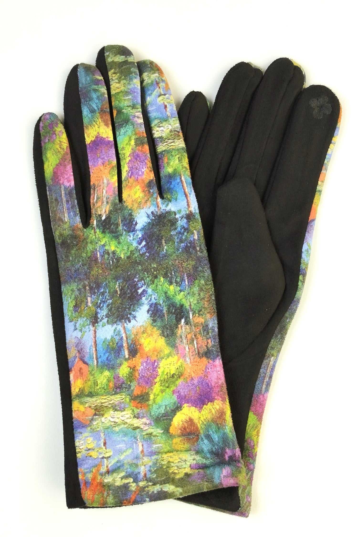 Mănuși cu deget tactil pentru ecrane, din material moale și confortabil.