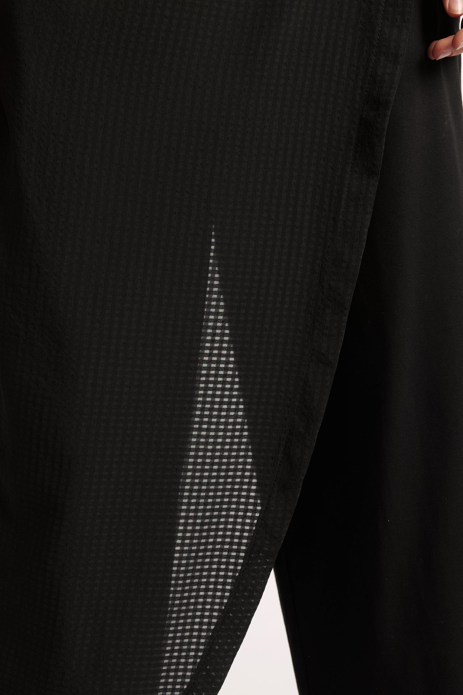 Pantaloni Din Jerse Cu Prindere Pareo