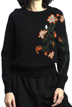 Pulover simplu, vedere din spate, cu linie curată și croială relaxată.