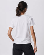 Tricou din bumbac cu imprimeu Summer Vibes, vedere din spate