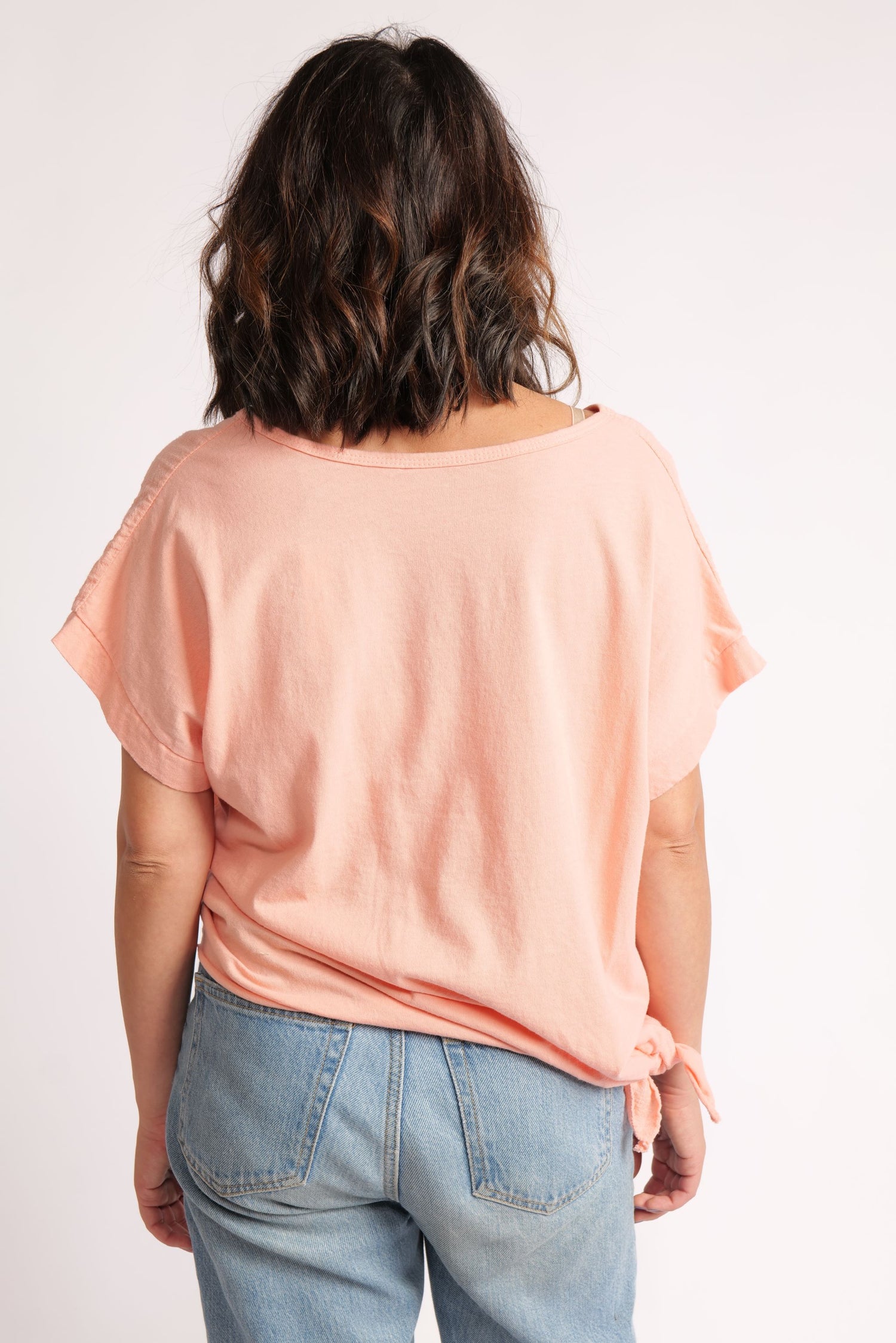 Tricou Cu Nod Din Bumbac Printat