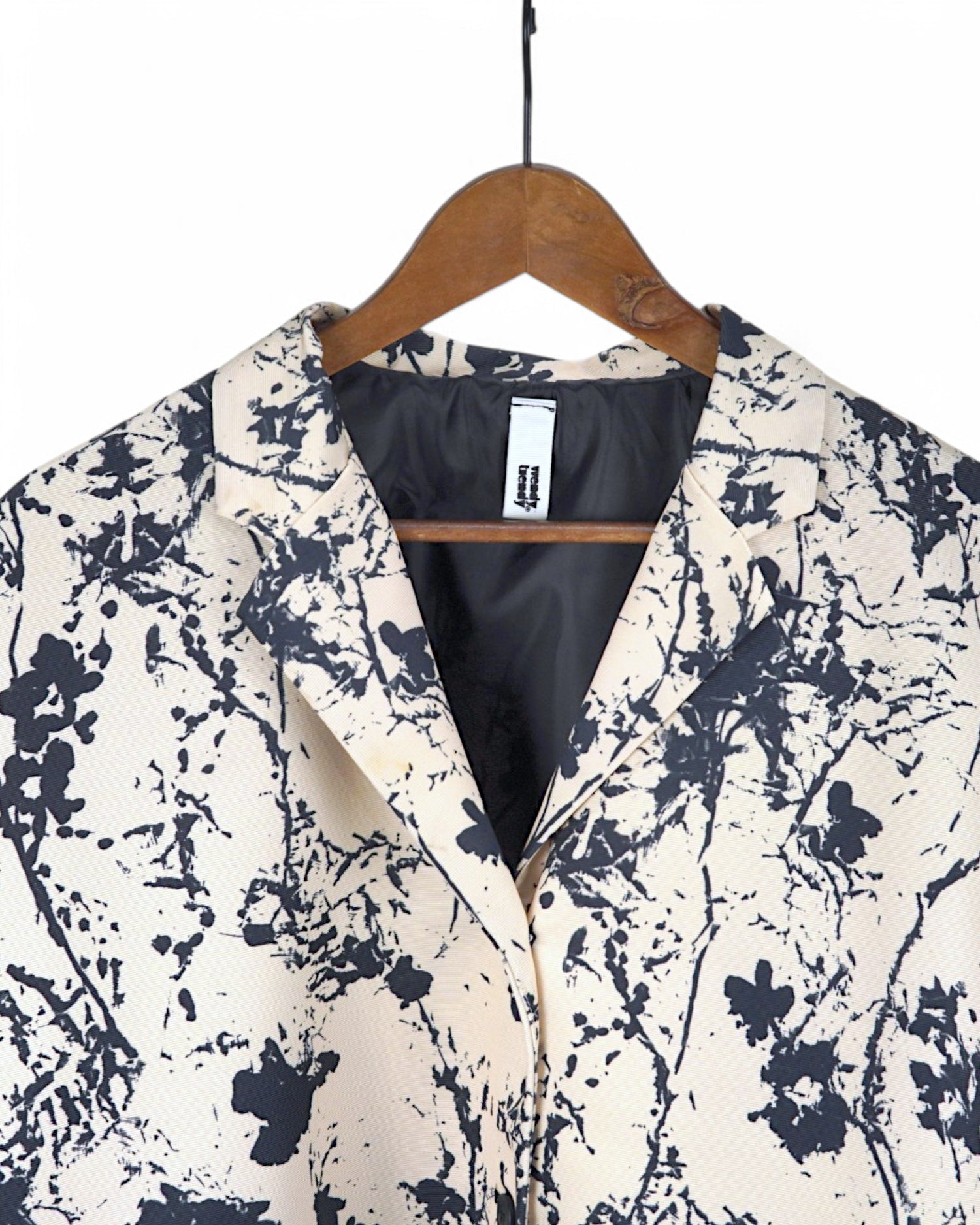Palton Oversize Imprimat Floral Wendy Trendy