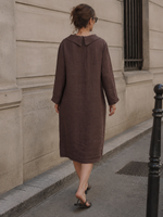 Rochie midi in verde fistic cu guleras cusaturi modelatoare vedere ansamblu, All Above Boutique