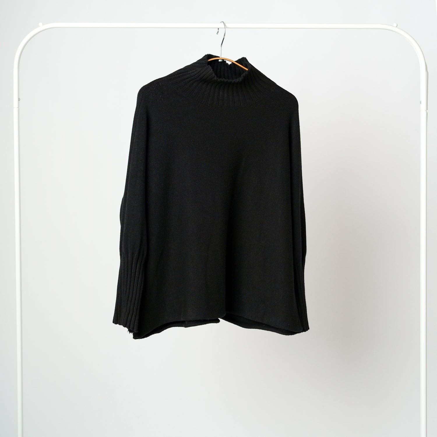 Pulover din Tricot Soft cu Guler Turtle Neck