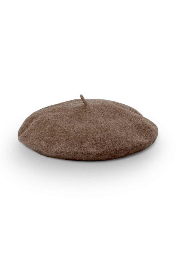 Beretă Tricotată Din Lână Cu Pompon