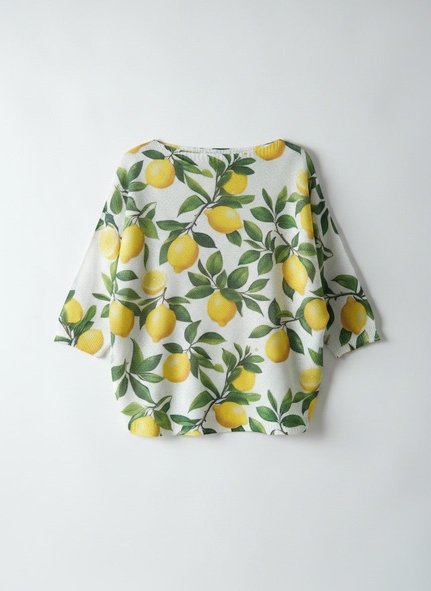 Bluză florală colorată cu design lejer și stil feminin modern