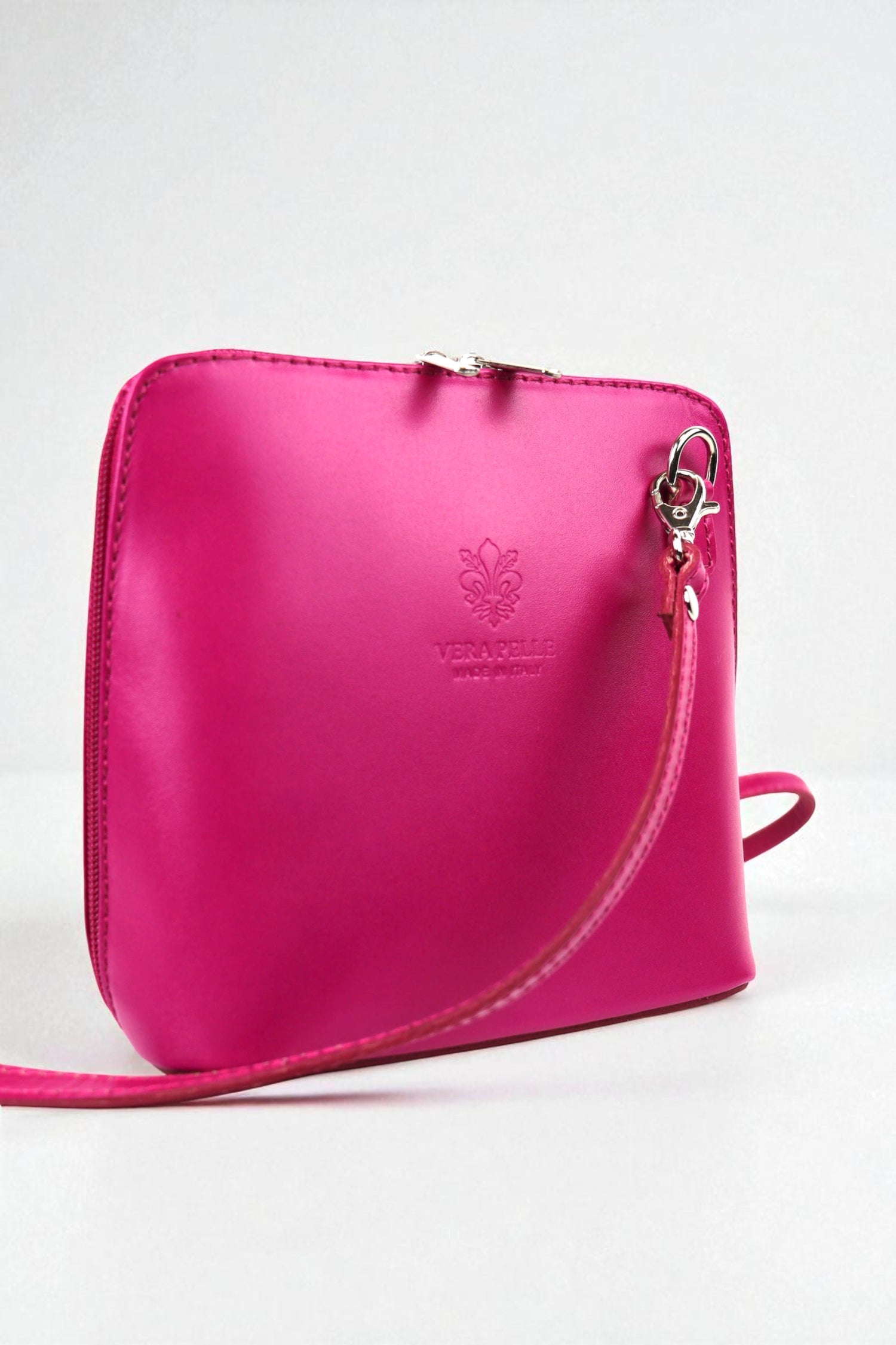 Geantă Bucket Cross Body Din Piele Naturală