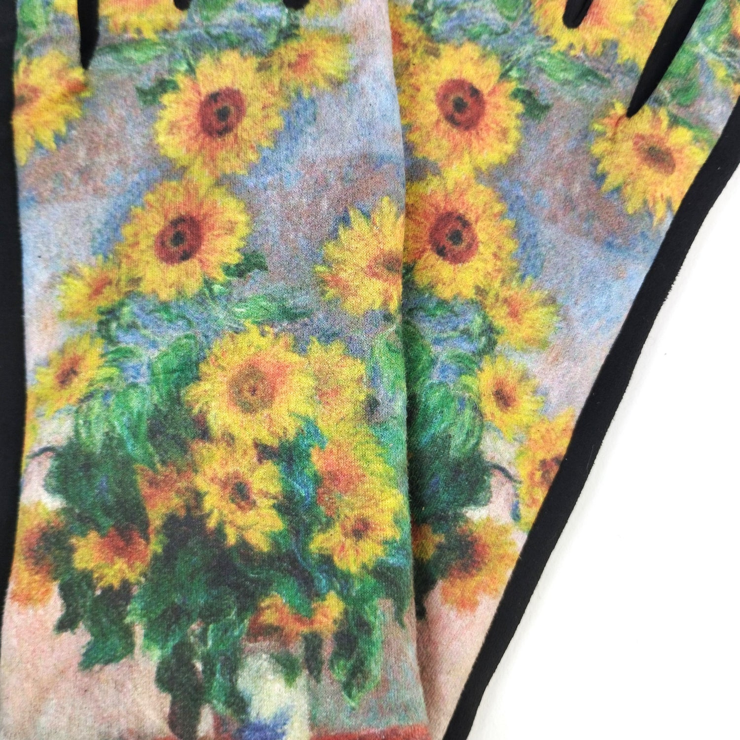 Mănuși Cu Picturi Celebre - Sunflowers - Touchscreen