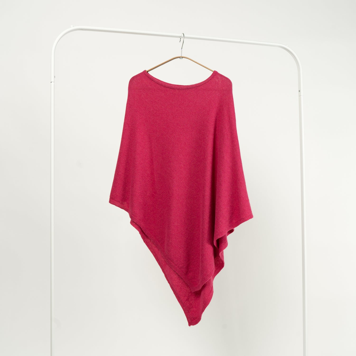 Capă Tip Poncho Din Lână și Cașmir