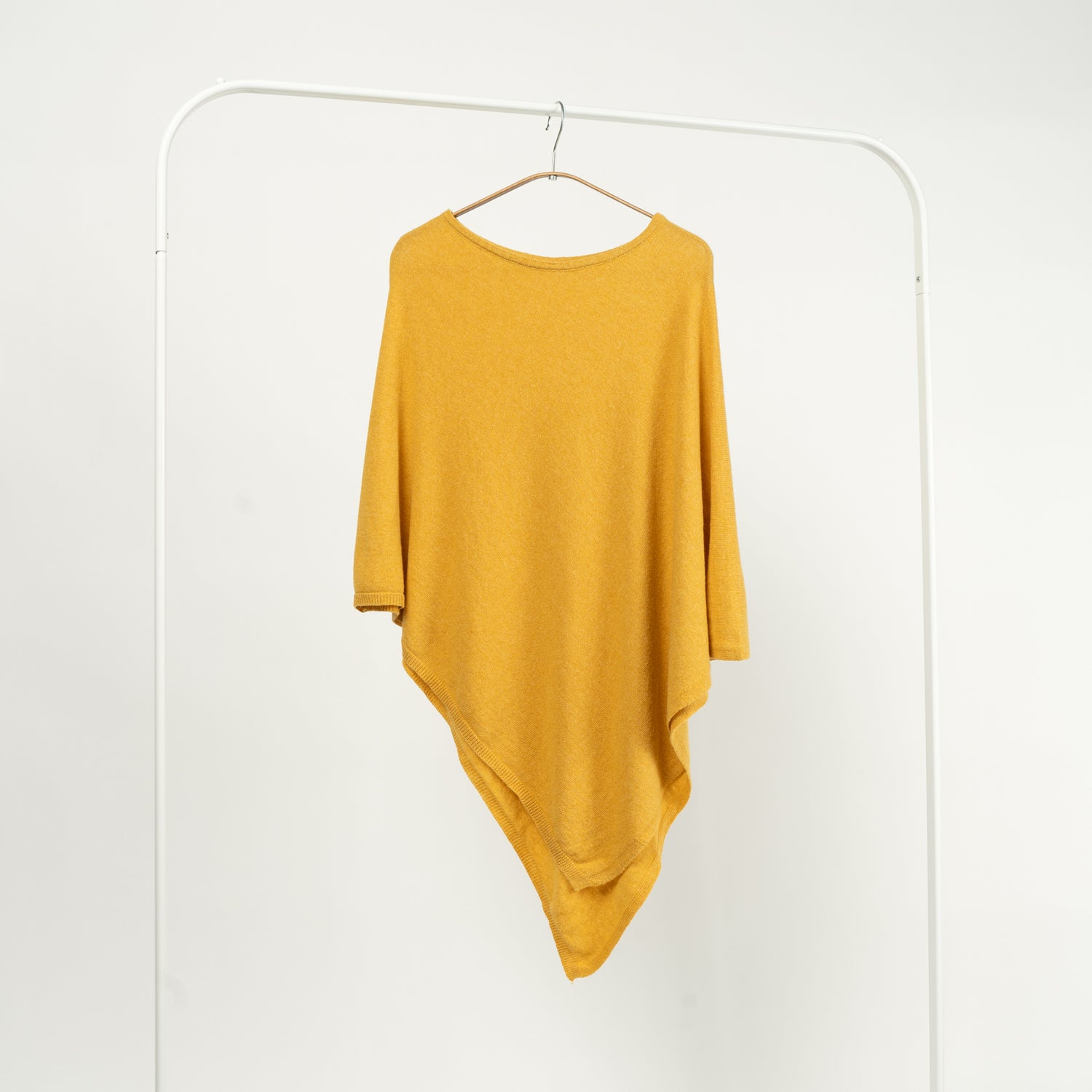 Capă Tip Poncho Din Lână și Cașmir