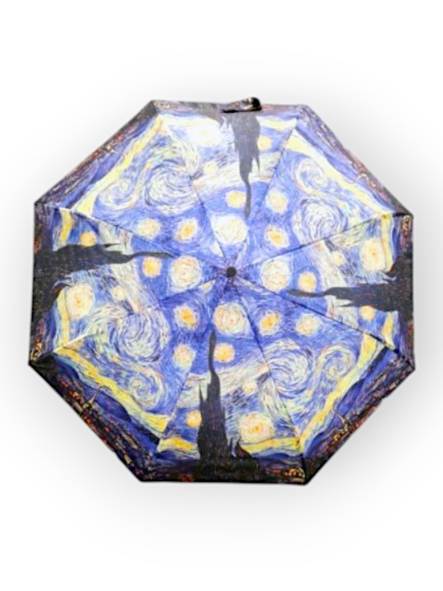 Umbrelă colorată cu picturi celebre