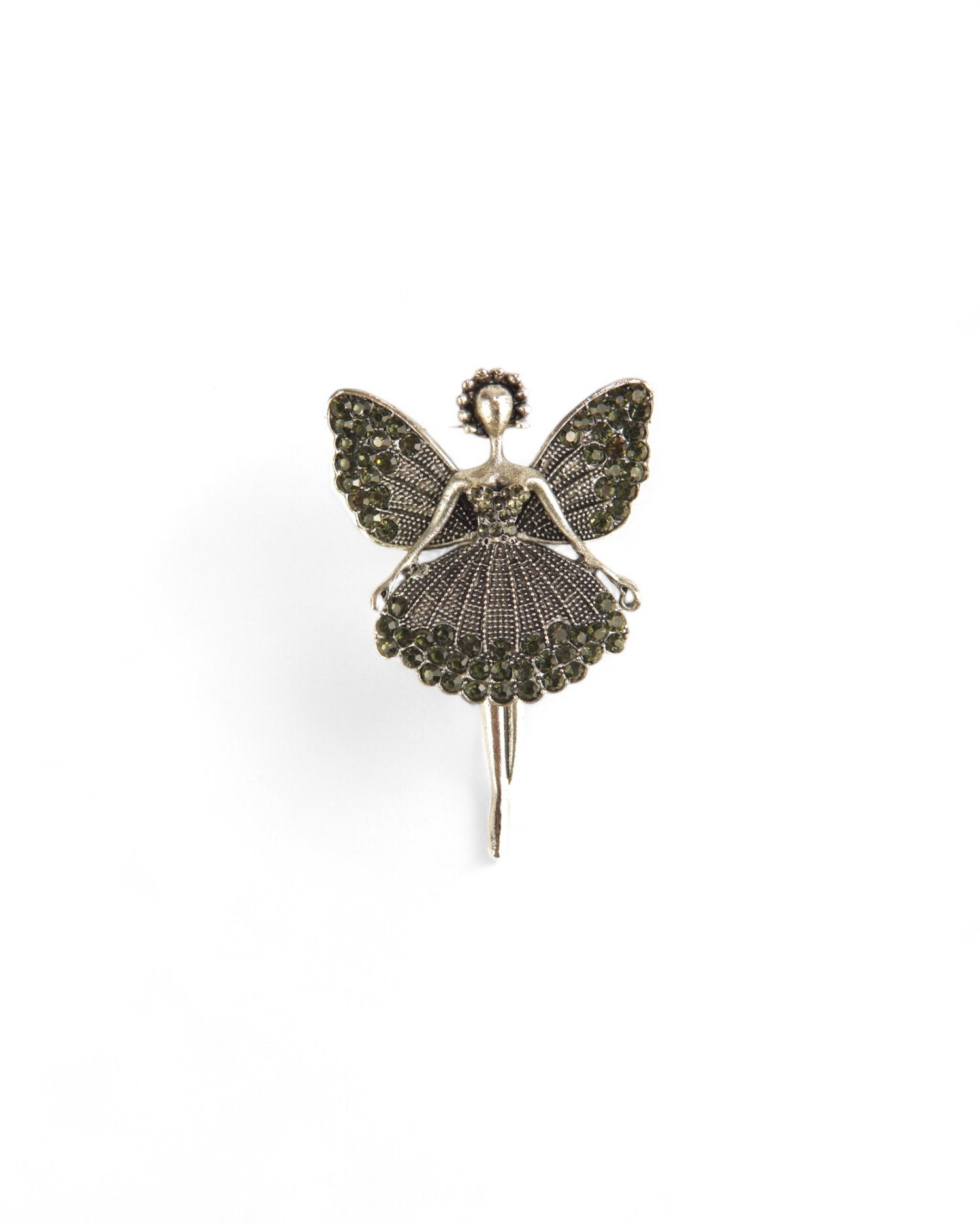 Broșă Tinker Bell Elegantă Cu Pietre Strălucitoare